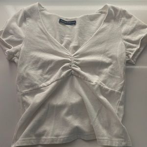 Brandy Melville white gina top